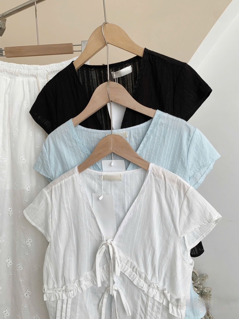 Áo thô boi cổ V - 609