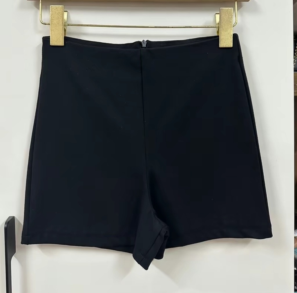 Quần short đùi dance cạp cao - Chất co giãn