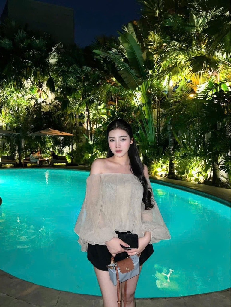 Áo Babydoll voan tơ nude