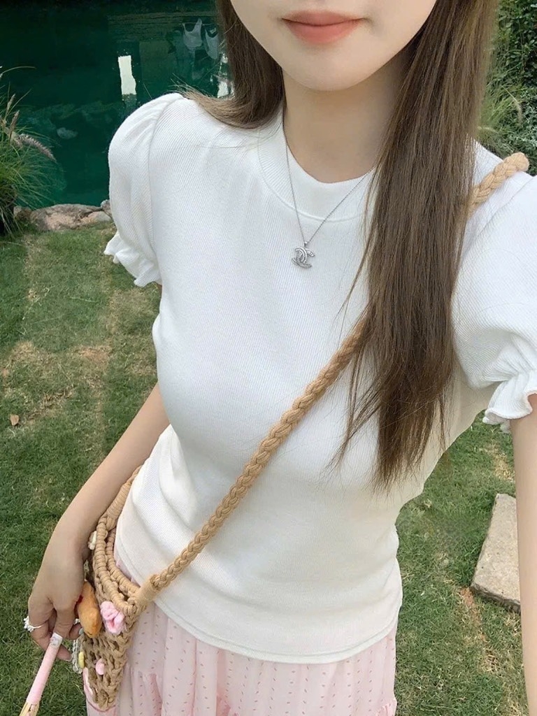 Áo thun tay bồng - 684