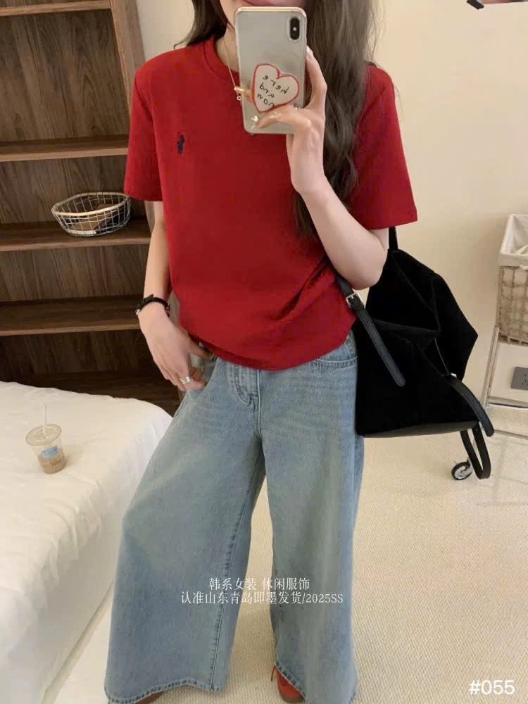 Áo thun basic thêu polo