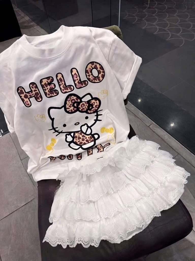 Áo Thun Kitty báo 2 mặt