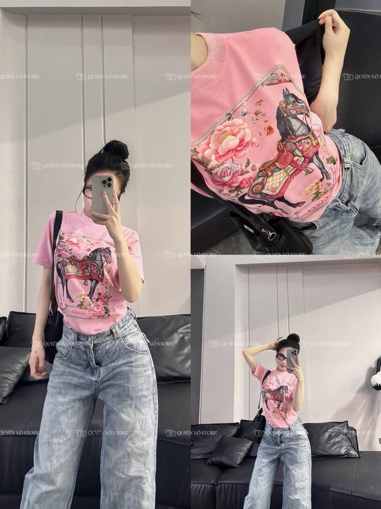 Áo thun ngựa - Form vừa 45-55kg