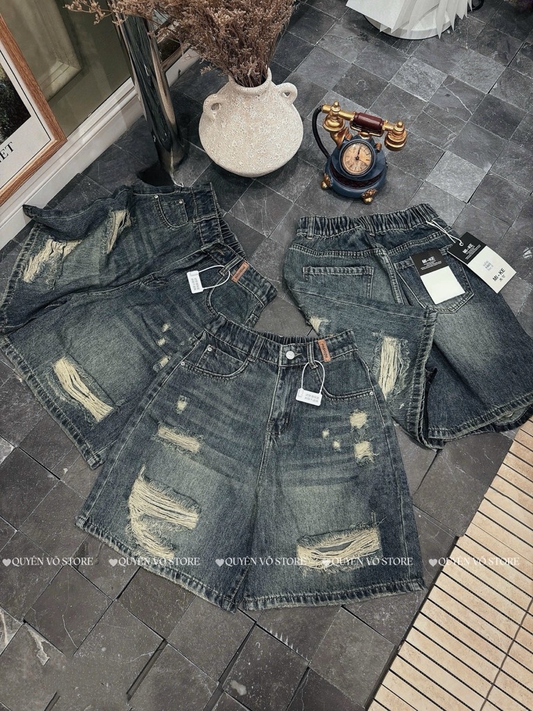 QJ 4803 Quần jean ngố