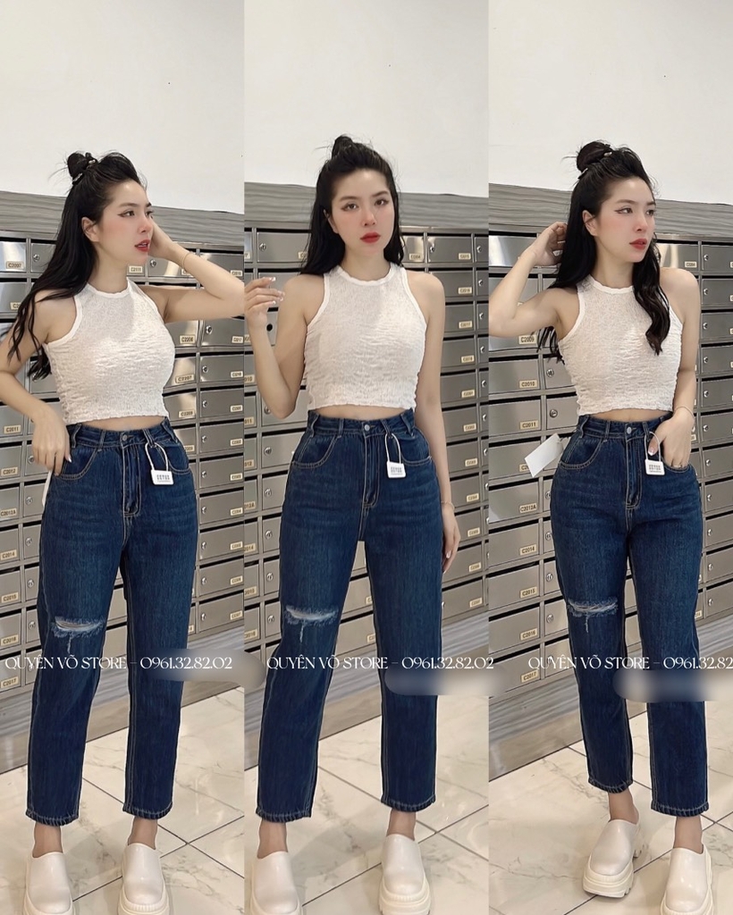 QJ 7472 Quần jean Baggy