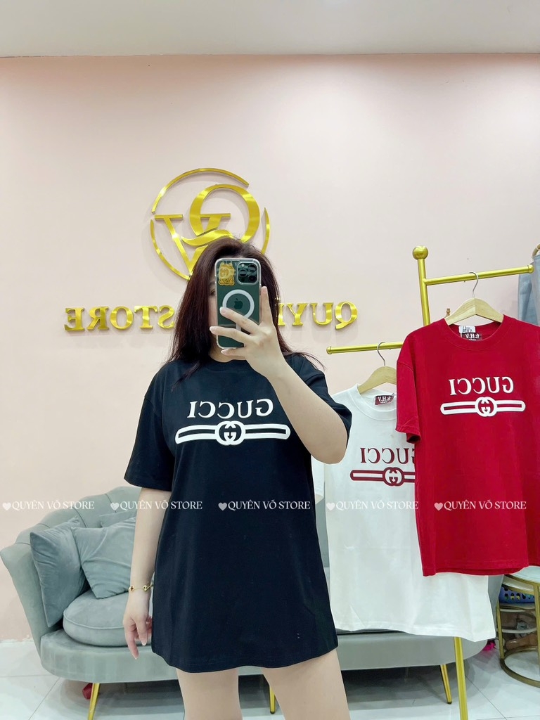 Áo thun Gucci - Form rộng dưới 65kg