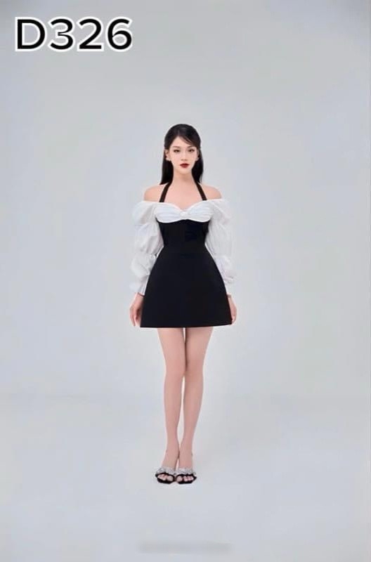 BIGSIZE 55-65kg - Đầm bẹt vai tay dài