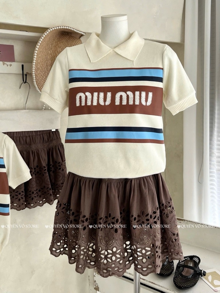 Set bộ Miumiu nâu - 5107