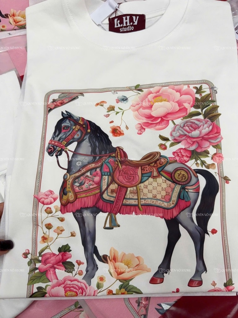 Áo thun ngựa - Form vừa 45-55kg