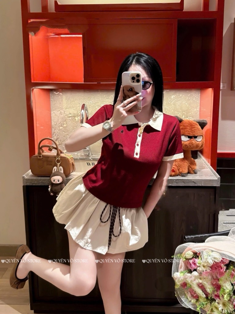 Áo polo ngựa pha