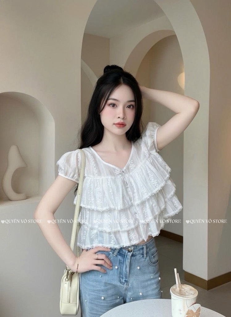 Áo sơ mi tầng baby - 1513