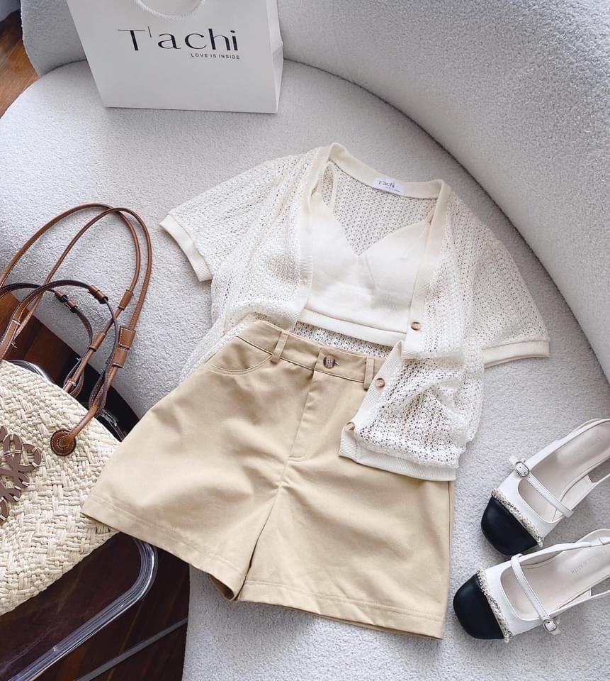 Set 3 món short nude - Freesize