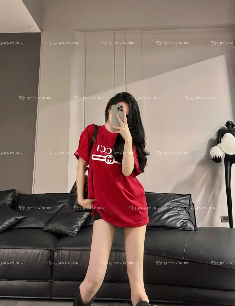 Áo thun Gucci - Form rộng dưới 65kg