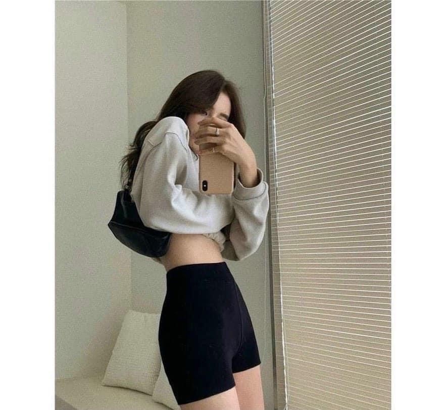 Quần legging ngố đùi