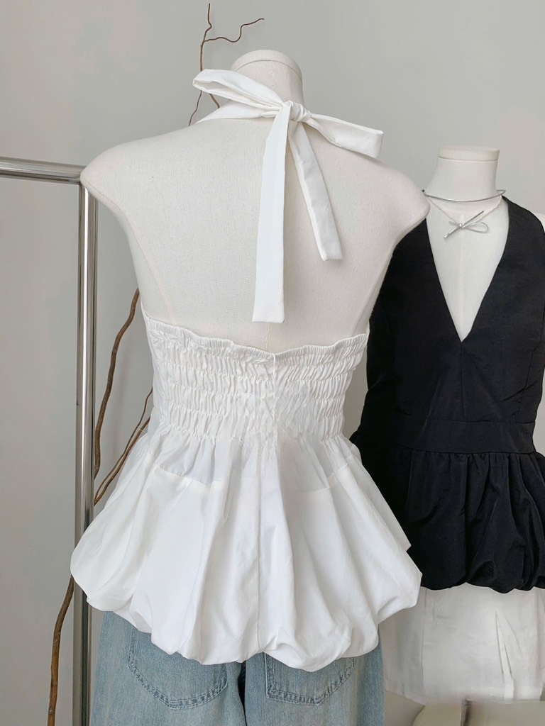 Áo yếm xẻ sâu ngực susu - 823