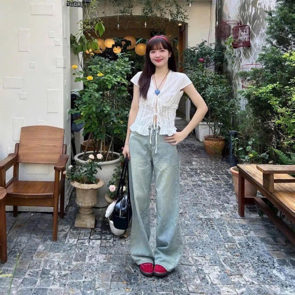 Áo thô boi cổ V - 609