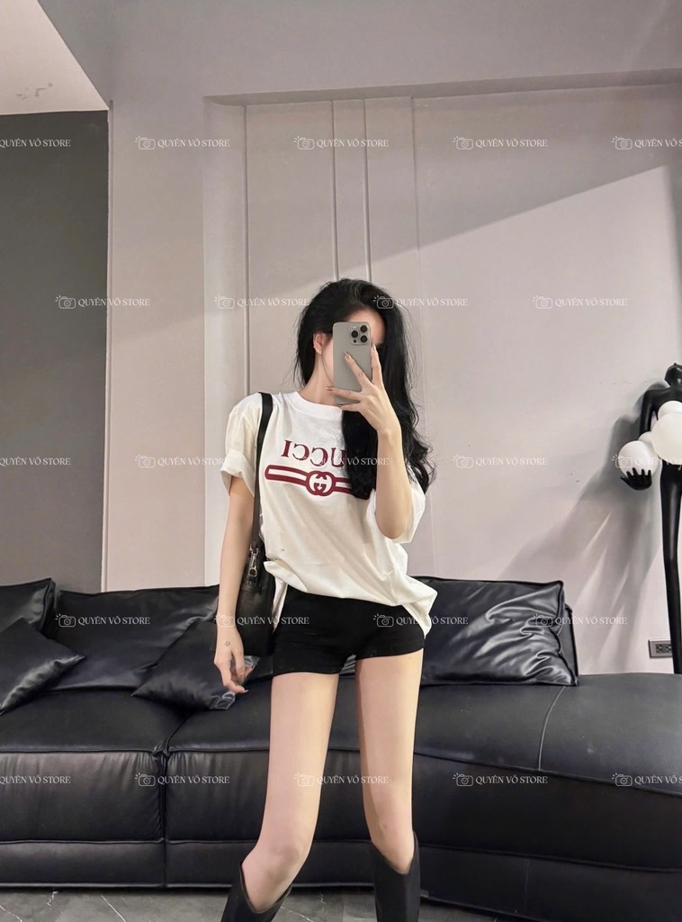 Áo thun Gucci - Form rộng dưới 65kg