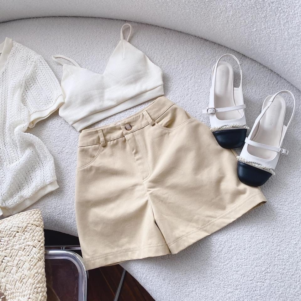 Set 3 món short nude - Freesize