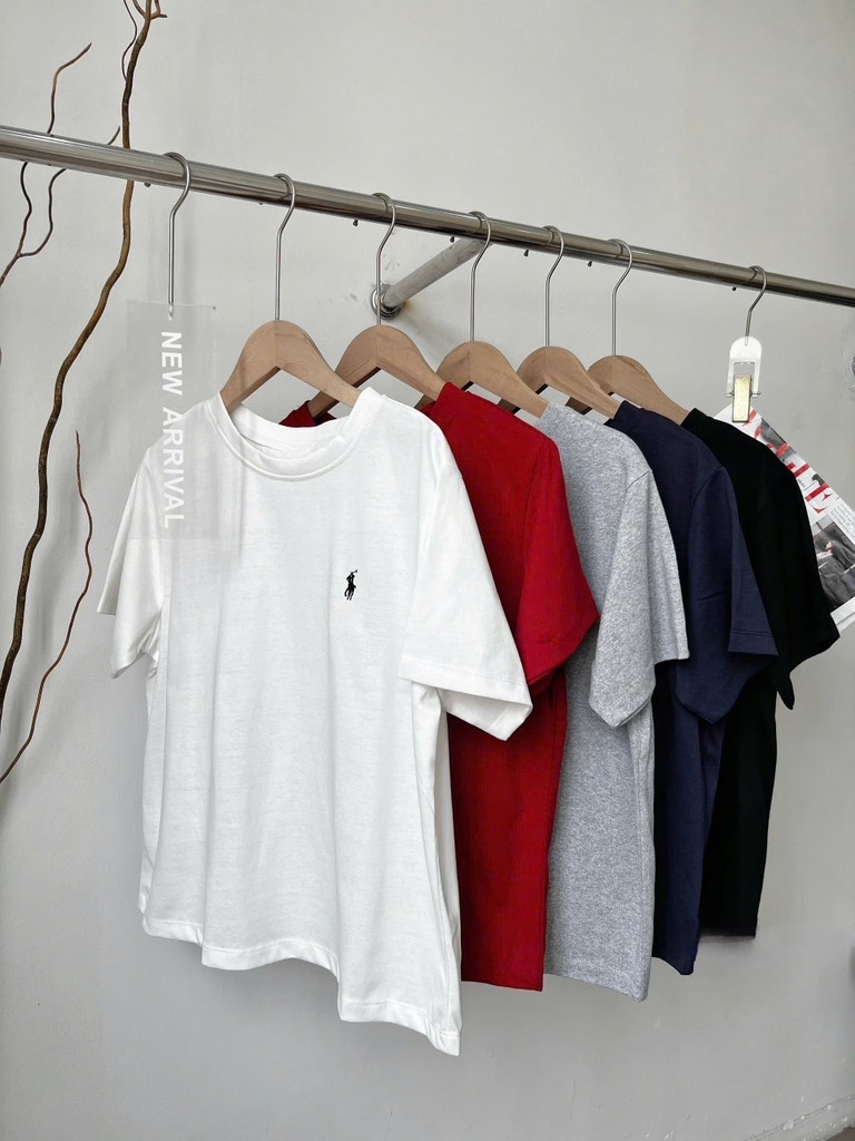 Áo thun basic thêu polo