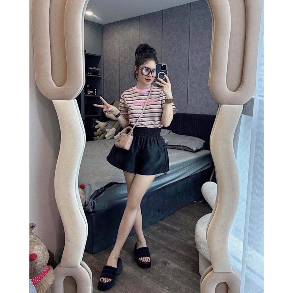 Quần tafta lưng thun giãn