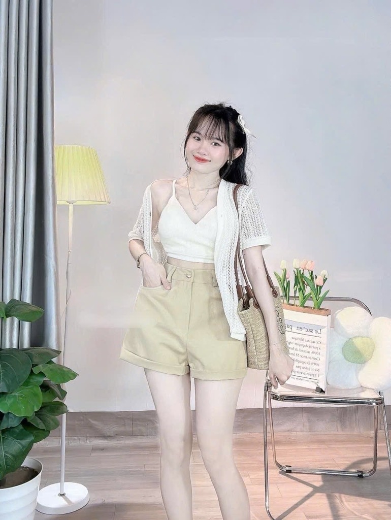 Set 3 món short nude - Freesize
