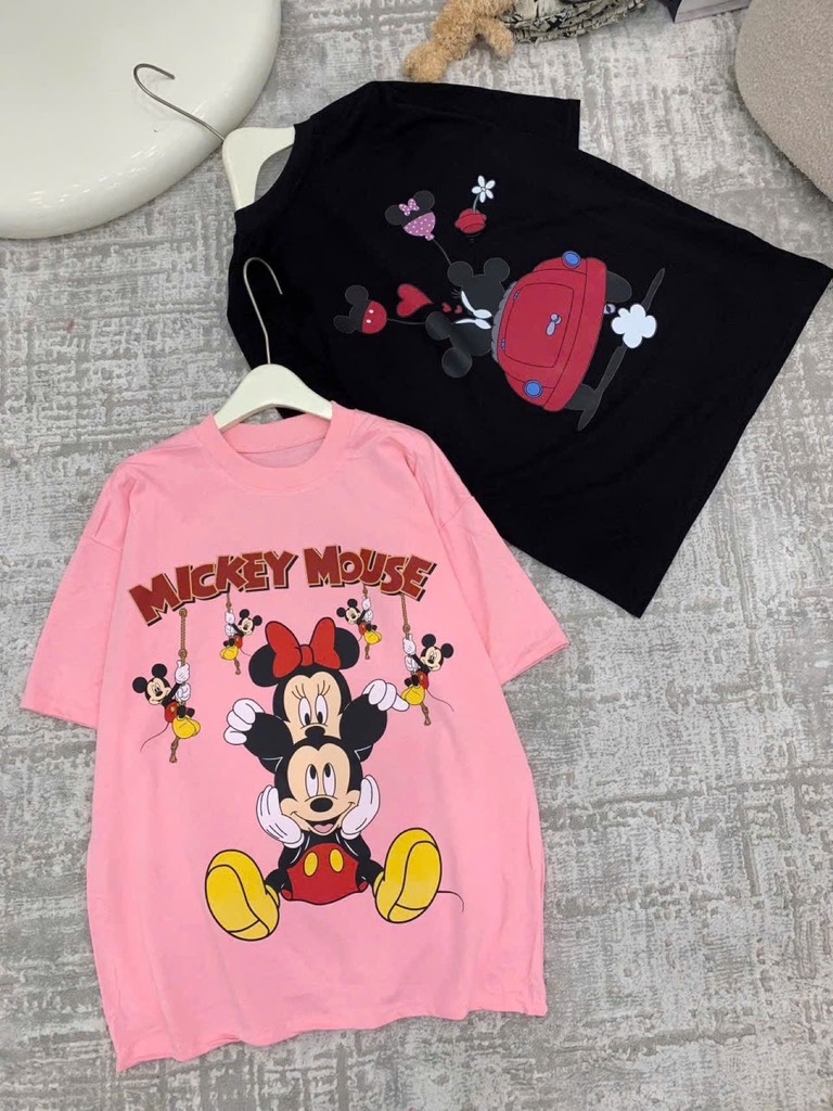 Áo Thun Mickey 2 mặt
