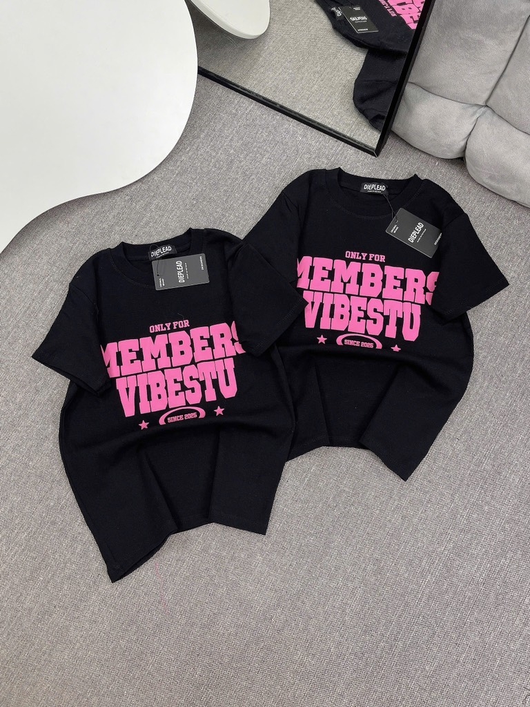 Áo thun in chữ - Form vừa