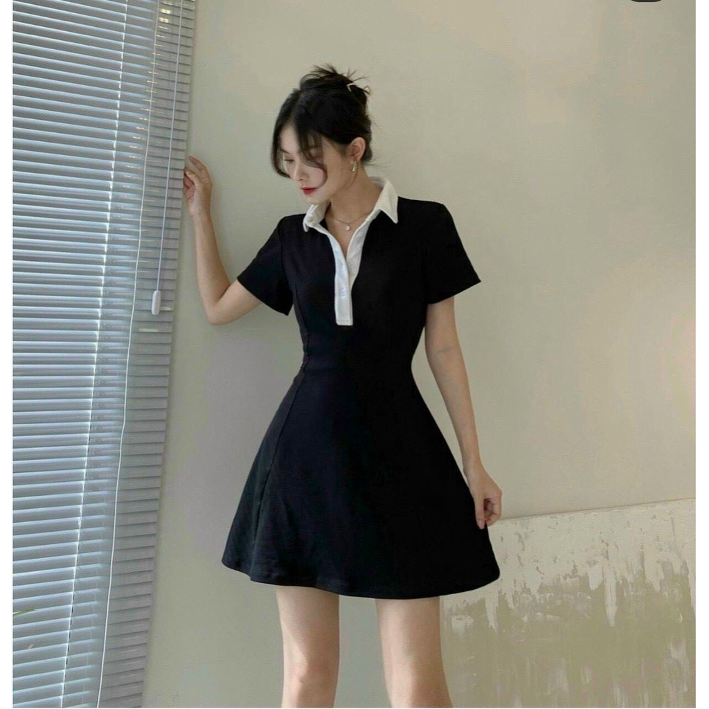 BIGSIZE 55-65kg - Đầm viền polo