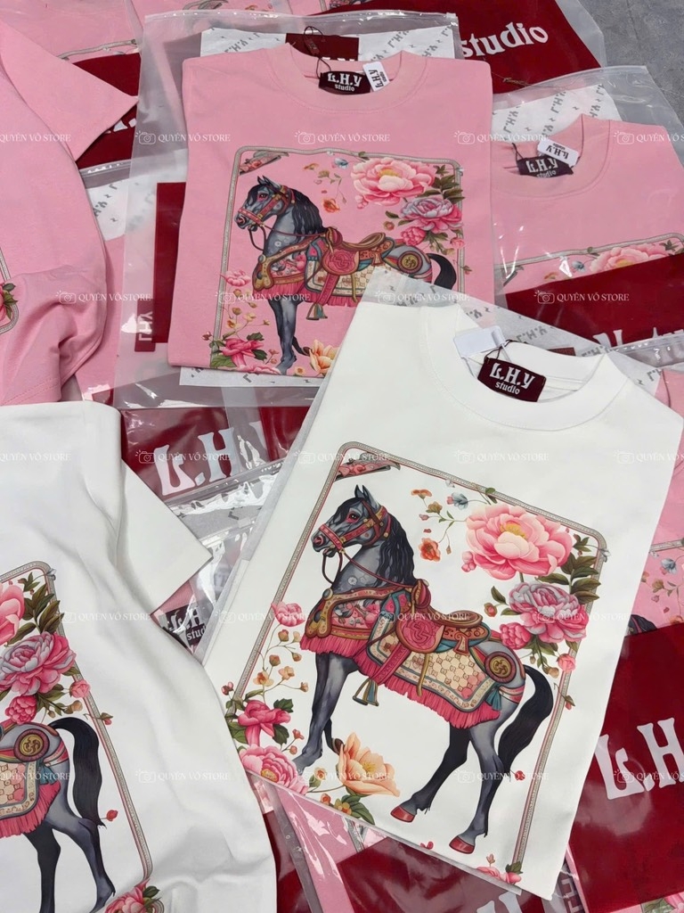 Áo thun ngựa - Form vừa 45-55kg
