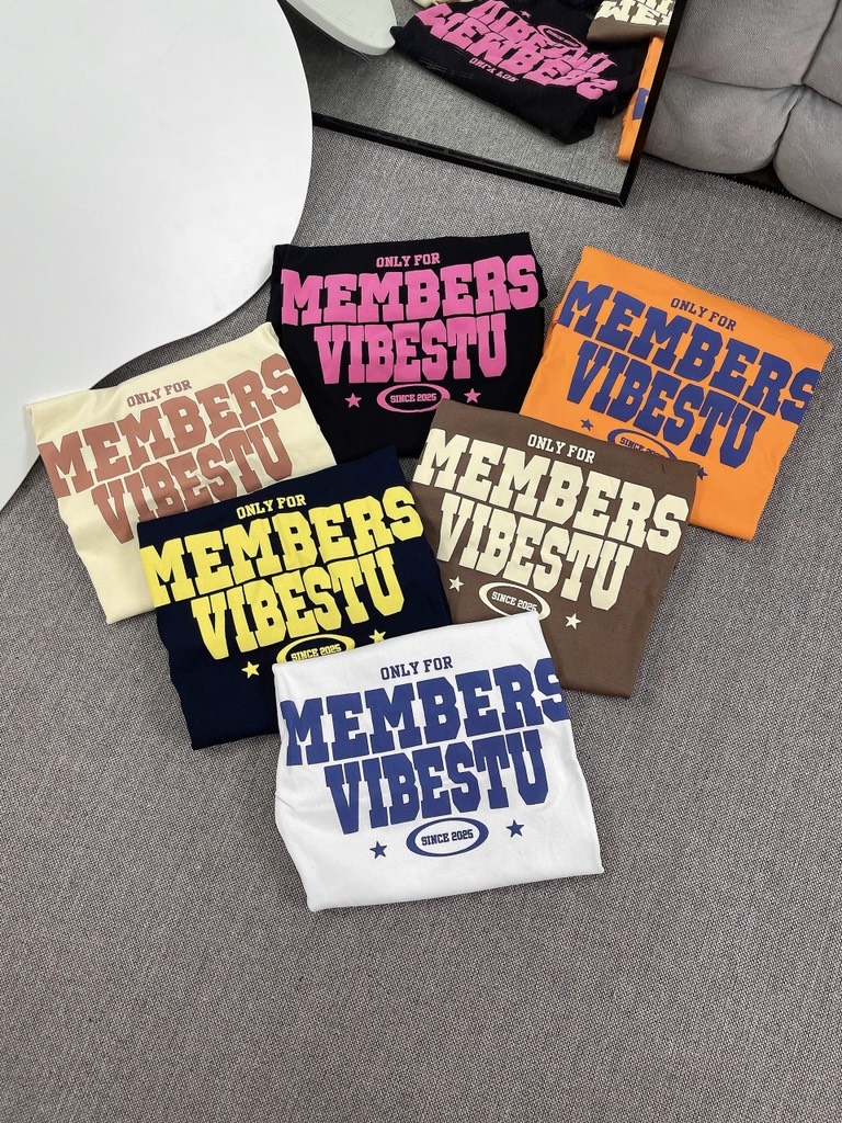 Áo thun in chữ - Form vừa