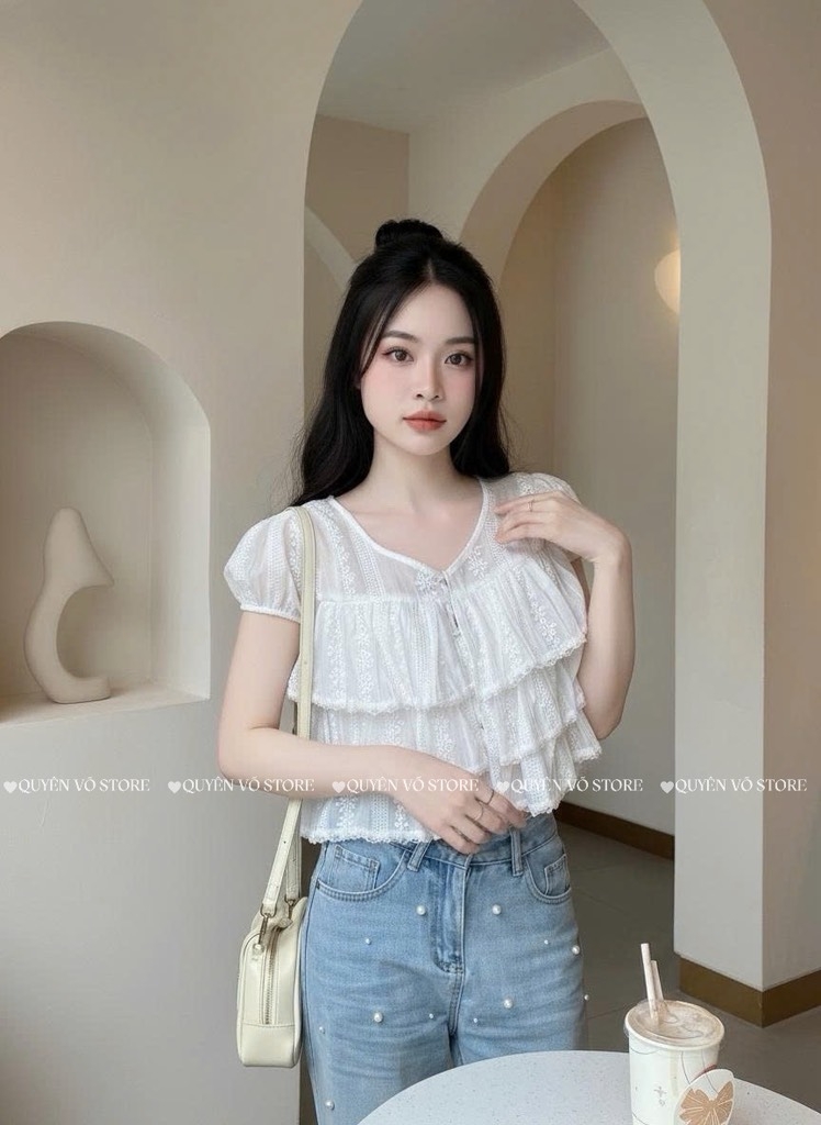 Áo sơ mi tầng baby - 1513