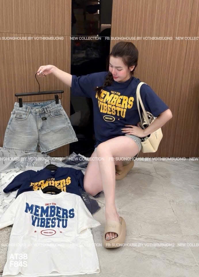 Áo thun in chữ - Form vừa