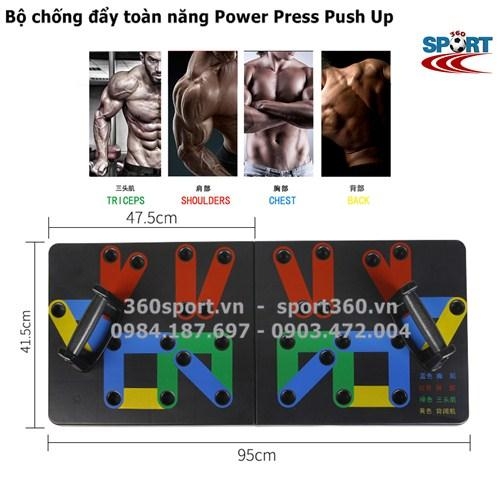 Bộ chống đẩy toàn năng Power Press Push Up