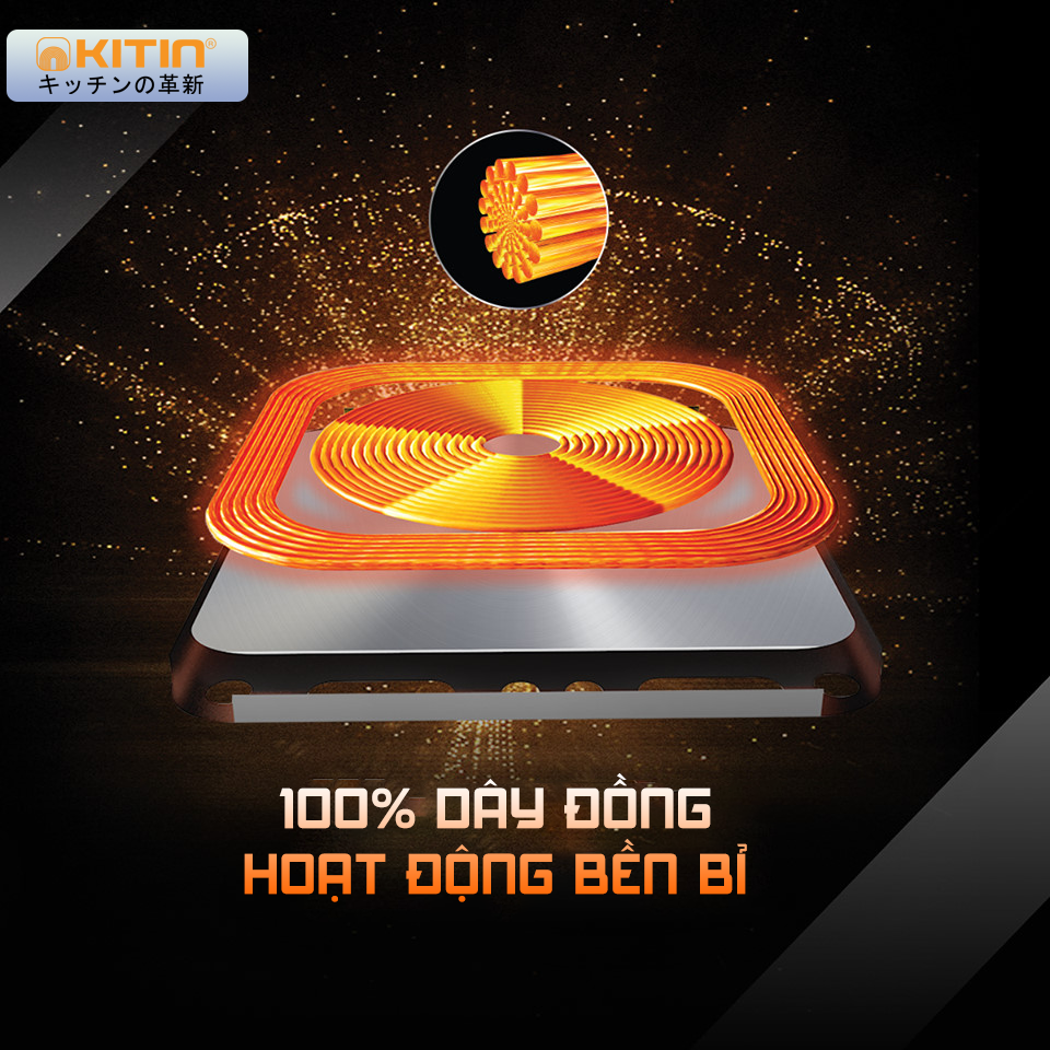 BẾP TỪ KITIN - CỨ VÀO BẾP LÀ YÊU