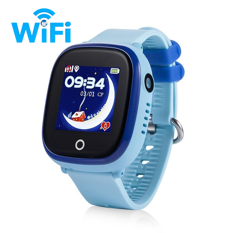 Đồng hồ định vị trẻ em GPS chống nước có camera WONLEX GW400X Xanh