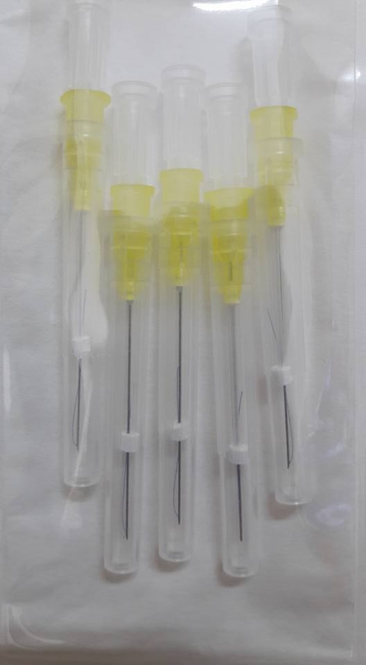 Kim cấy chỉ PDO đơn, túi nhỏ 5 kim tiện lợi