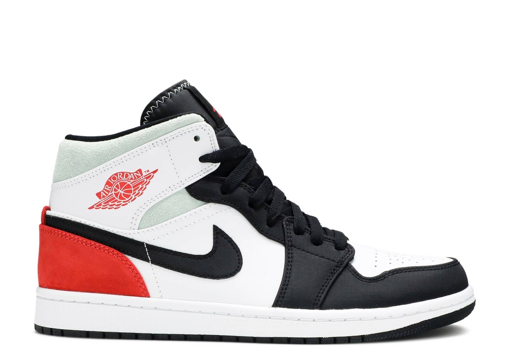 red toe jordan 1 mid