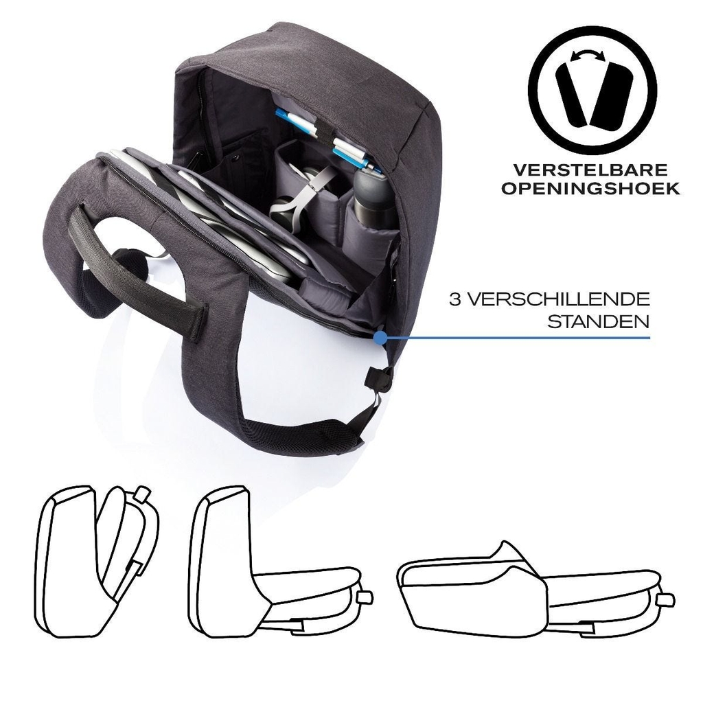 Bobby Original AntiTheft backpack, Black TL Vietnam