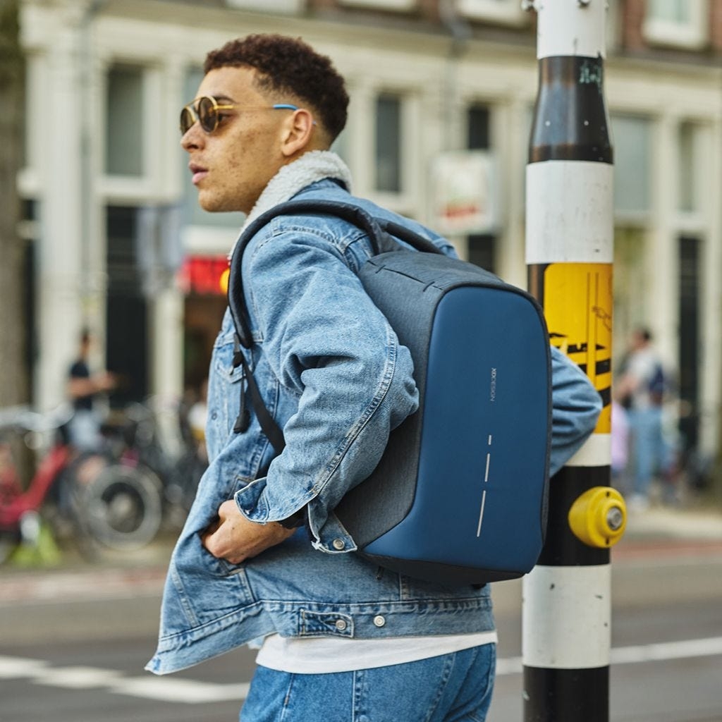 Bobby Compact AntiTheft backpack, Diver Blue TL Vietnam