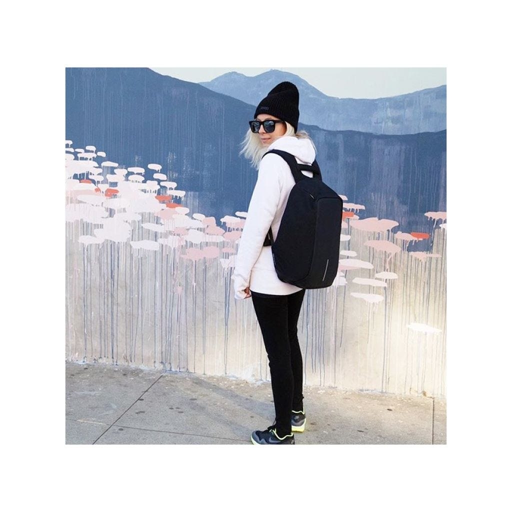 Bobby Original AntiTheft backpack, Black TL Vietnam