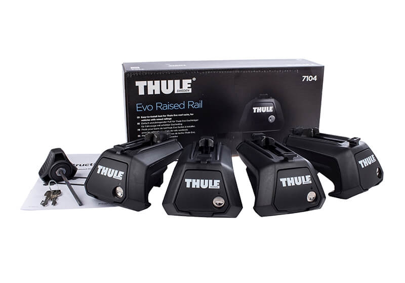 Thule Evo Flush Rail Foot Pack 710601 - R.E.P.L.A.C.E.M.E.N.T - FREE SHIPPING - Foto 7