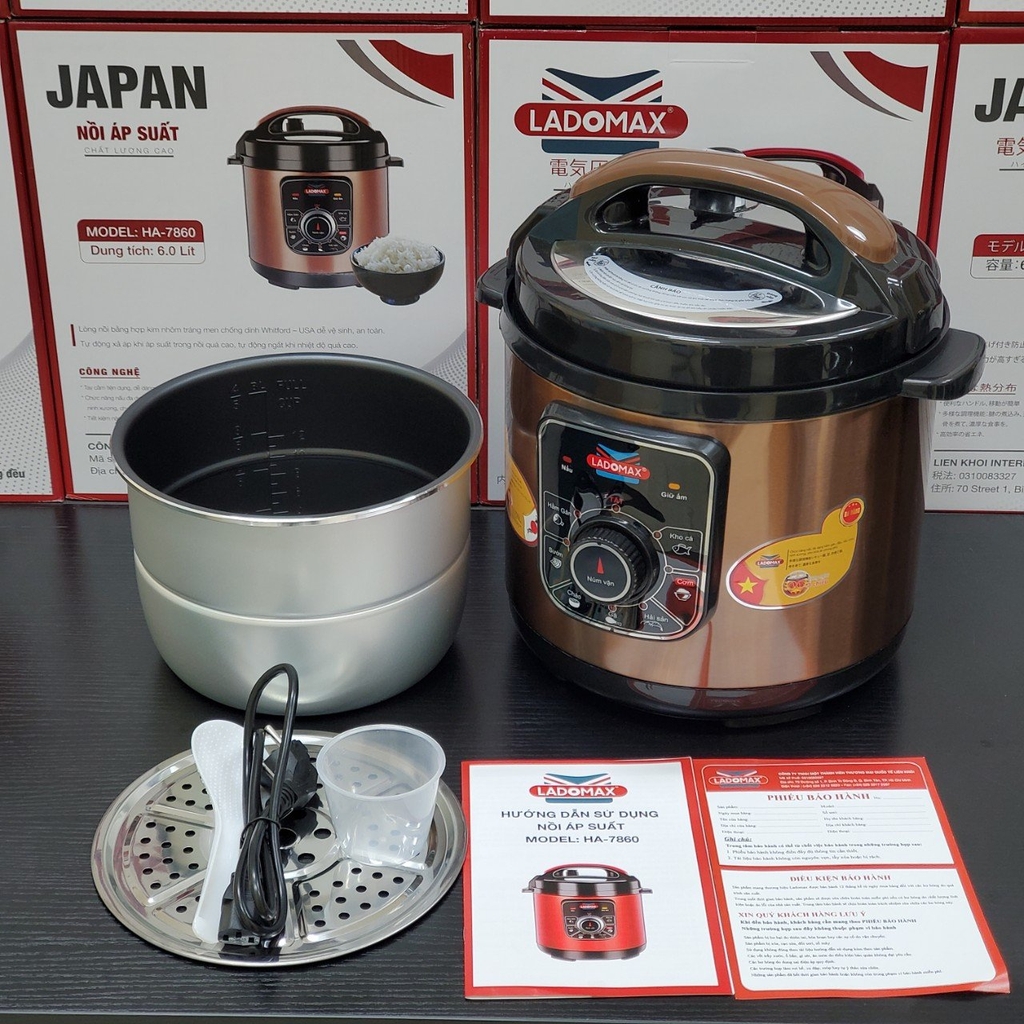 Nồi áp suất 6L Ladomax Ha-7860