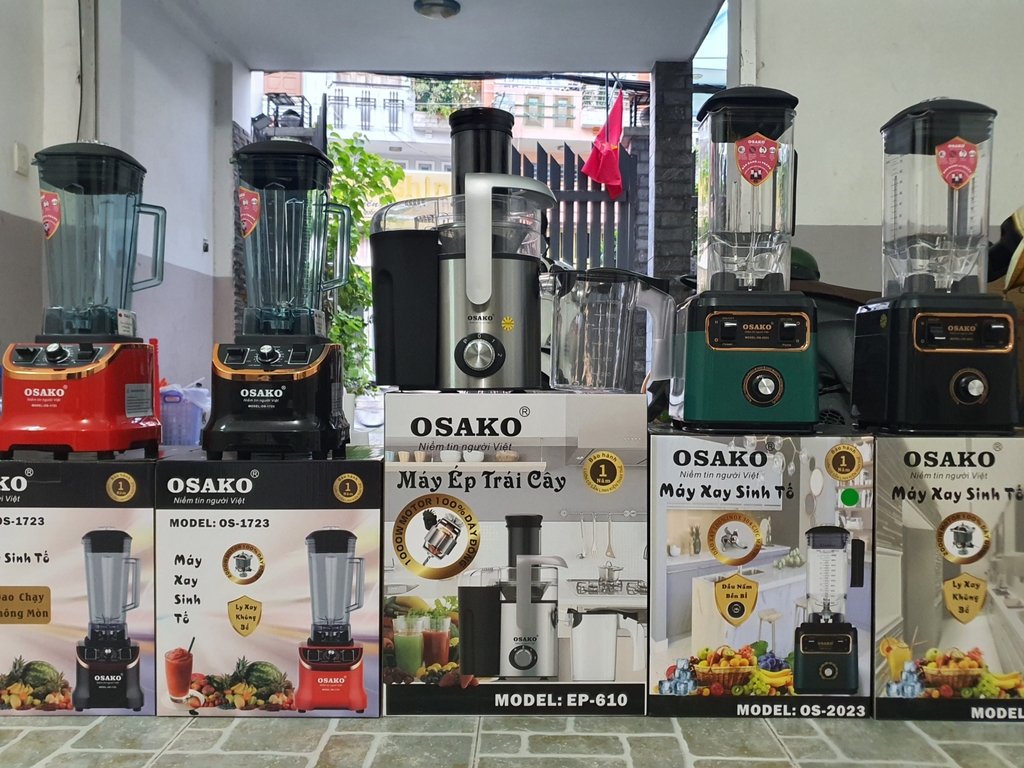Máy sinh tố công nghiệp 1700w Osako OS-1723 (1tx4)