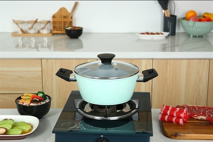 Bộ 3 nồi nhôm chống dính Greencook GCS229-T1 (1tx4)