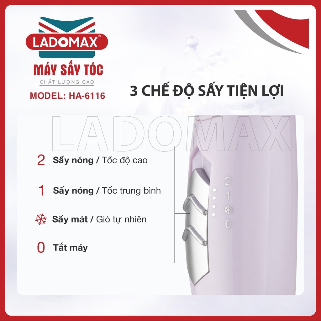 Máy sấy tóc Ladomax Ha-6116