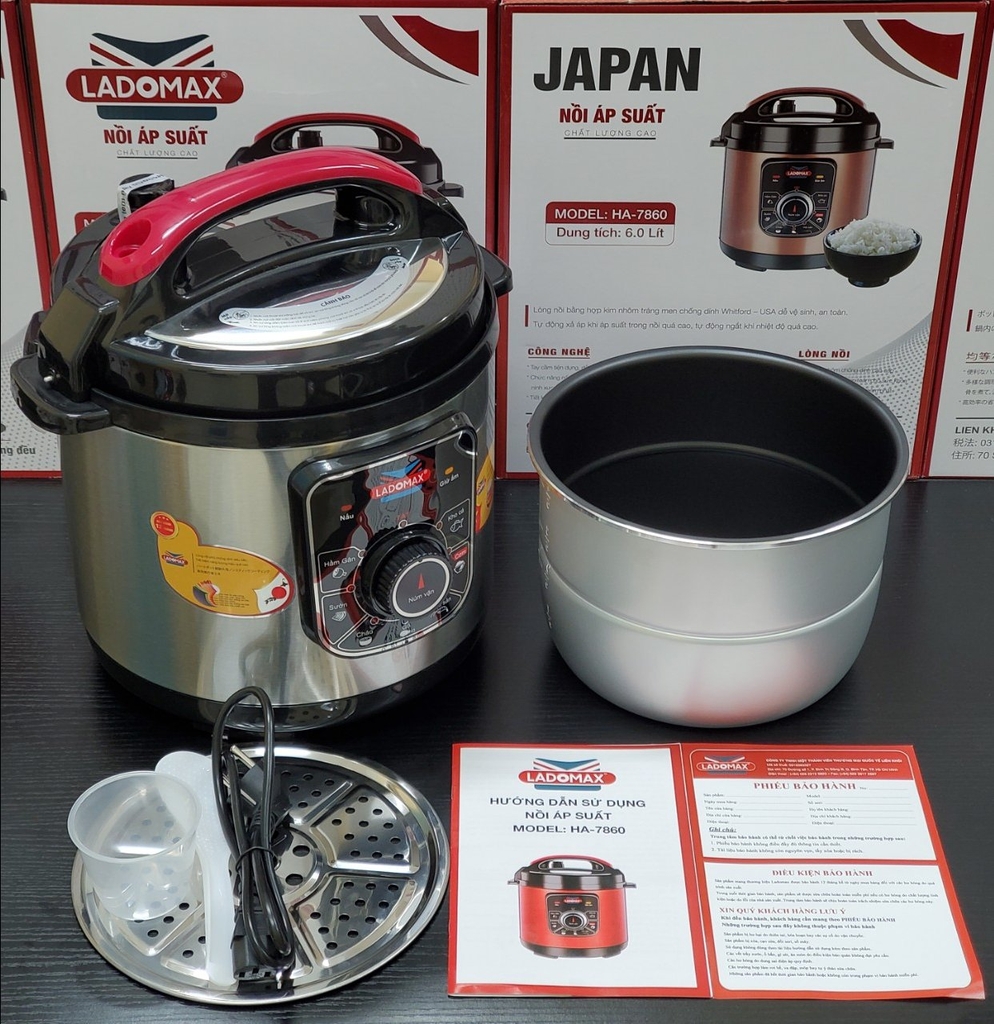 Nồi áp suất 6L Ladomax Ha-7860