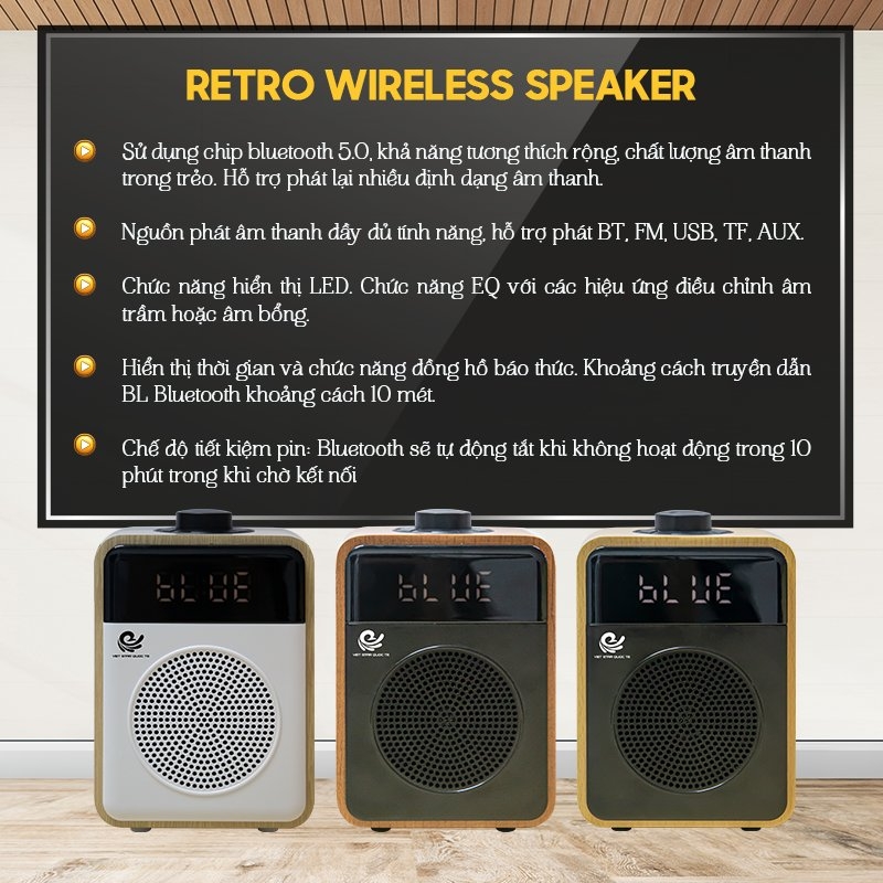 Loa Bluetooth đa năng Bestsound VS1 (1tx20)