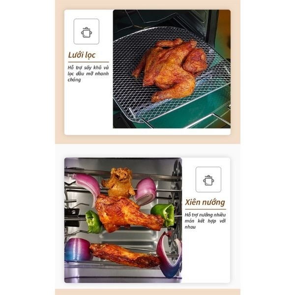 Nồi chiên không dầu 12L Tsuki TS-AF1201