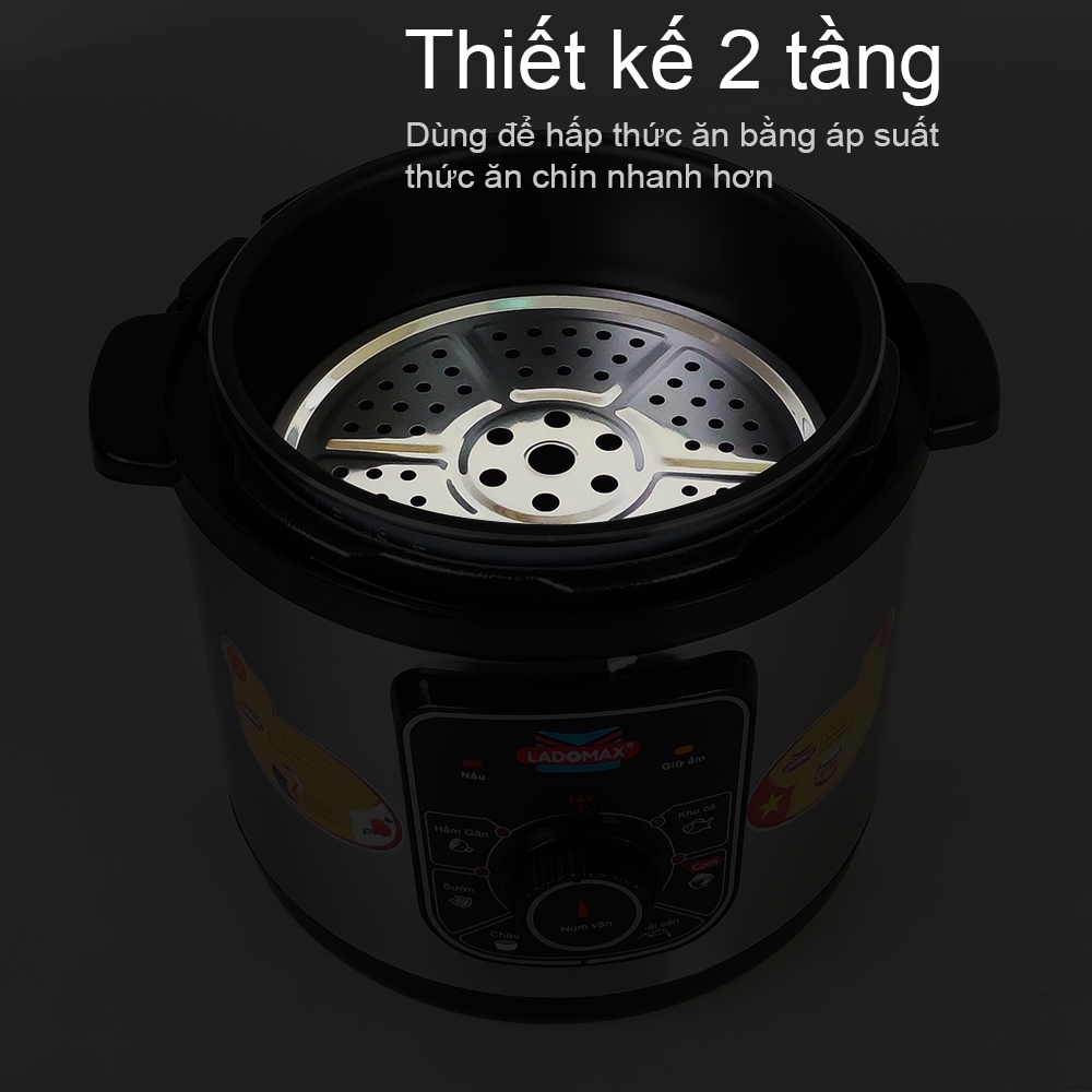 Nồi áp suất 6L Ladomax Ha-7860
