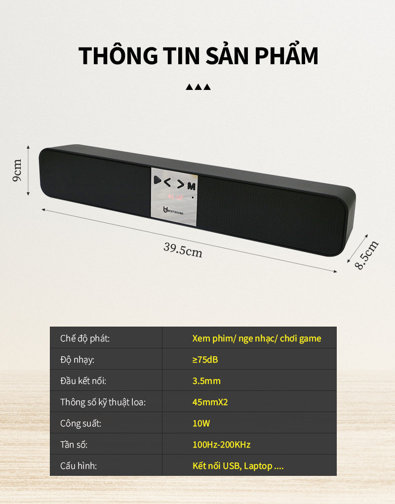 Loa vi tính Bestsound BD510